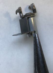 Adjustment with needle nosed pliers