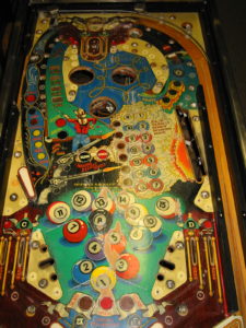 Stripped playfield