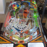 New playfield plastics installed