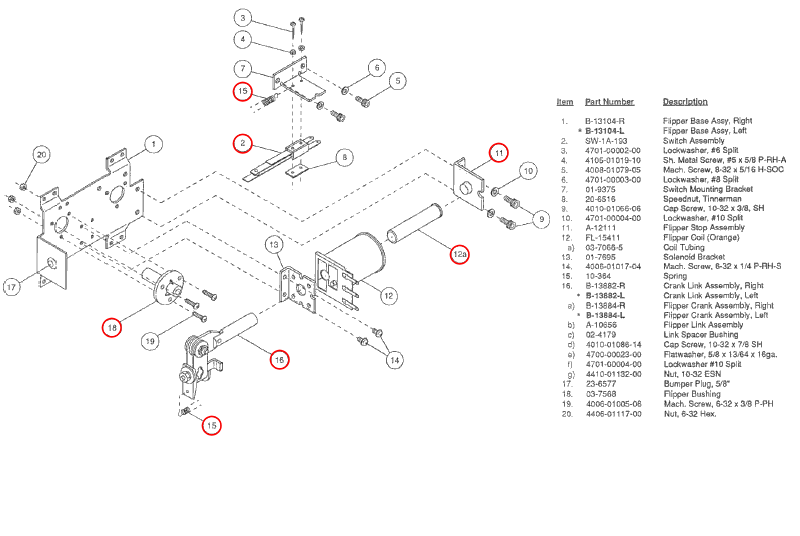 Pinball Flipper Rebuilding How to Fix and Replace
