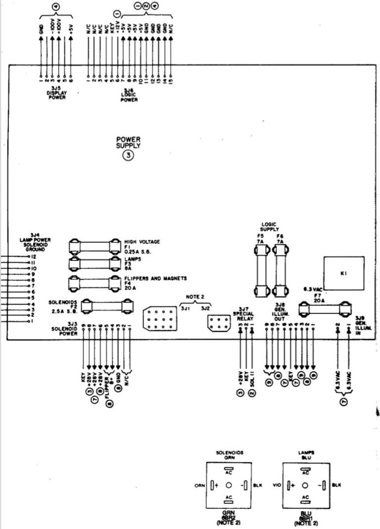 Troubleshooting Early Williams SS Pinball Machines