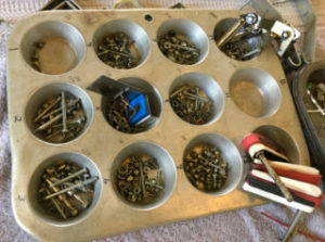 Muffin Tin With Parts