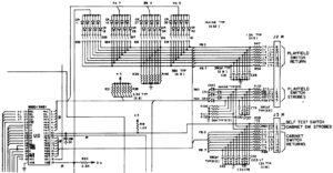 Bally Stern MPU switch matrix