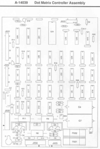 WPC89 and WPC-S Dot Matrix Controller Board