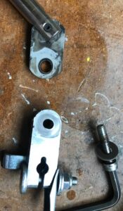 worn flipper linkage
