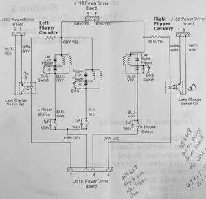 schematic for WPC old style flippers