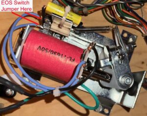 Diodes away from the coil stop.