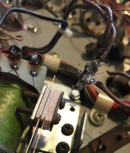 Frayed wires like this can sap power.