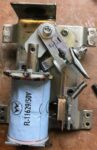 Assembled flipper with spring