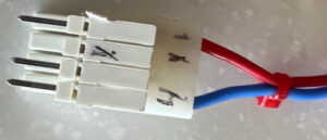 J902 plug-to-plug at the flipper aux power supply.